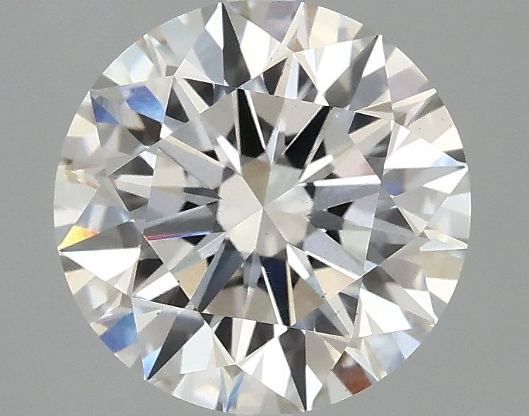 2.56 ct. round Lab Grown Diamond front image
