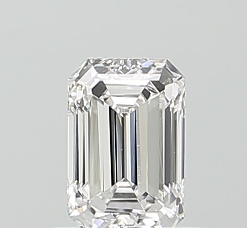 0.65 ct. emerald Lab Grown Diamond front image
