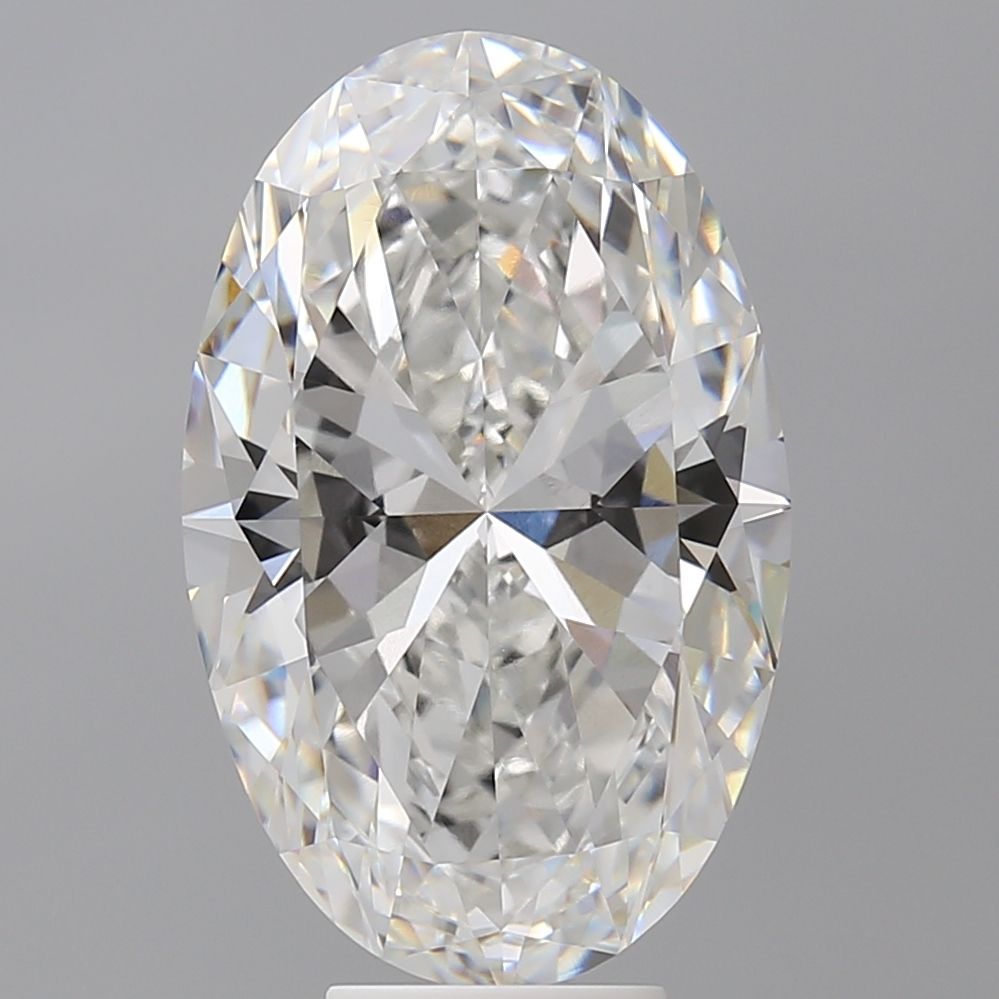 7.57 ct. oval Lab Grown Diamond front image
