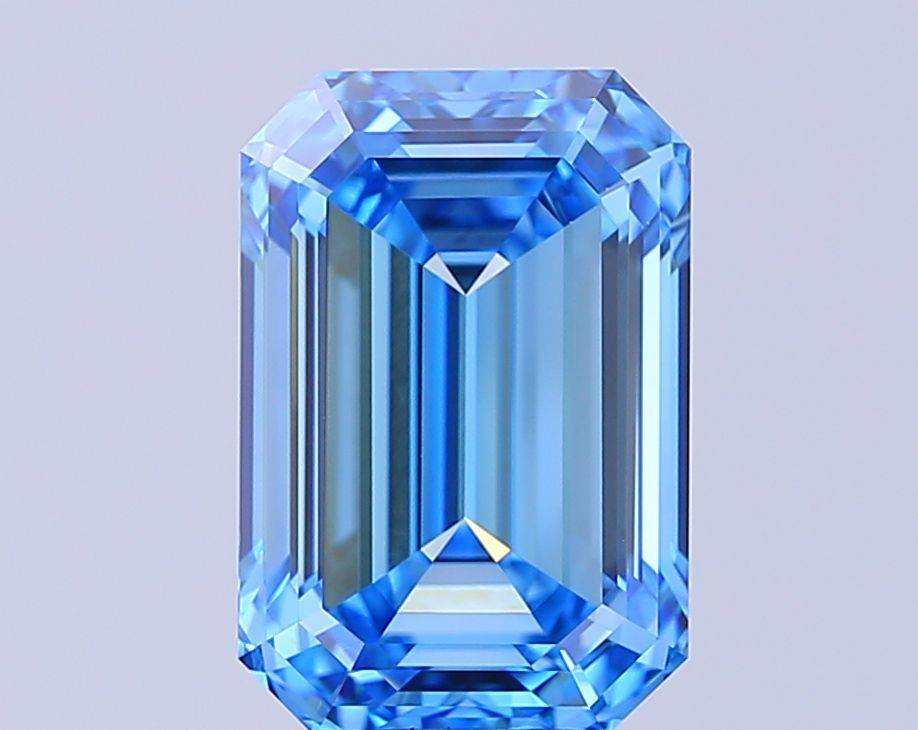 5.10 ct. emerald Lab Grown Diamond front image
