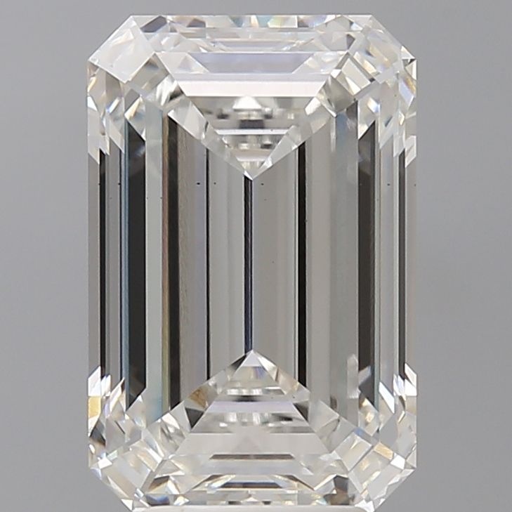 5.56 ct. emerald Lab Grown Diamond front image