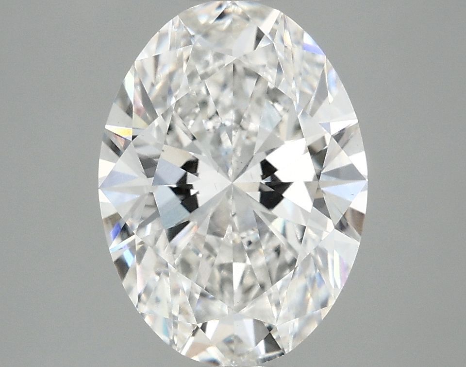 2.92 ct. oval Lab Grown Diamond front image