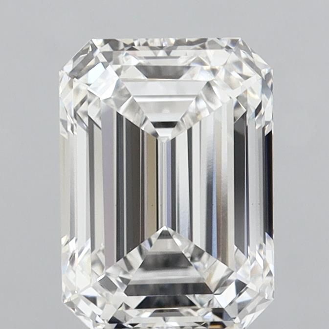 2.56 ct. emerald Lab Grown Diamond front image