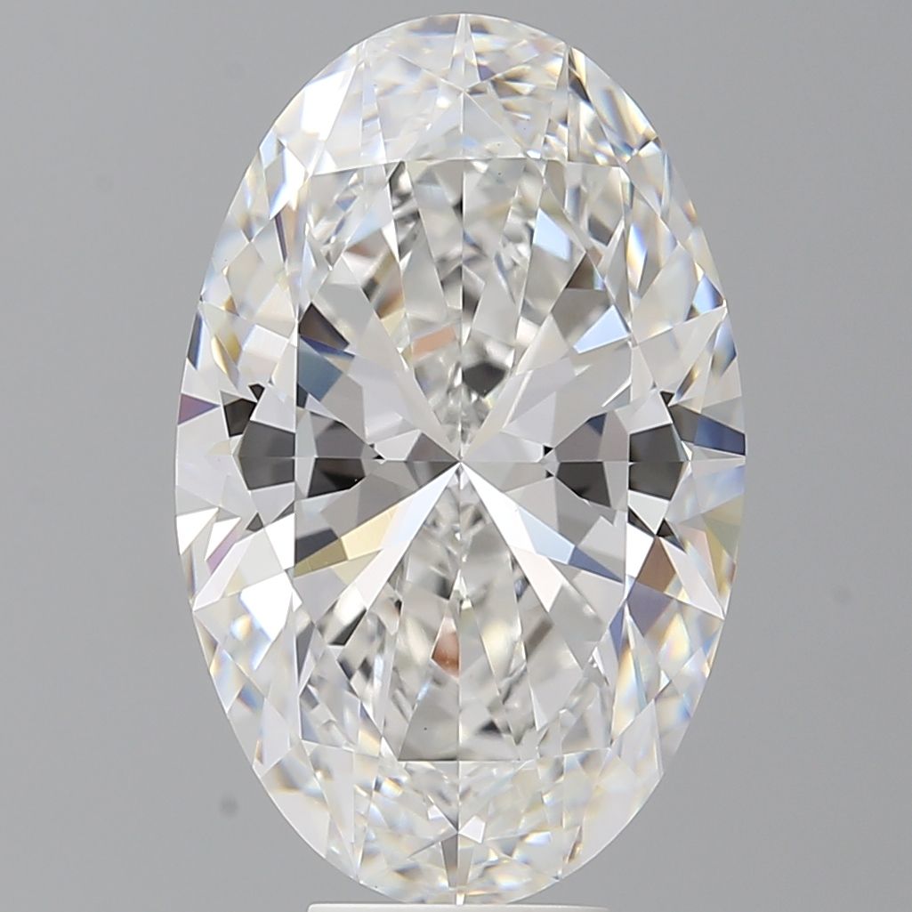 8.56 ct. oval Lab Grown Diamond front image