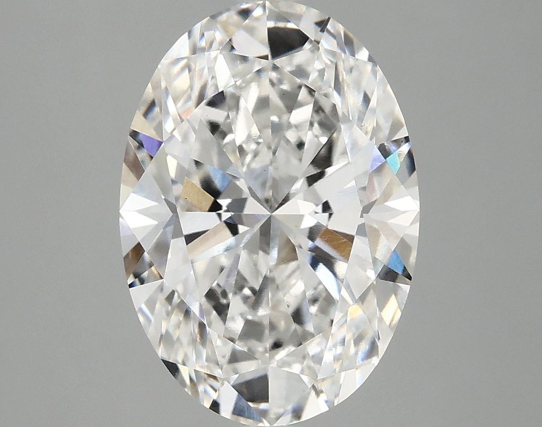 4.08 ct. oval Lab Grown Diamond front image