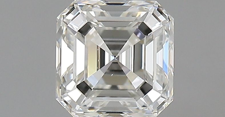 0.9 Carat Square emerald Diamond H VS1