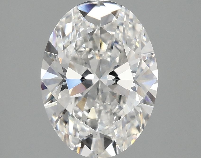 2.10 ct. oval Lab Grown Diamond front image