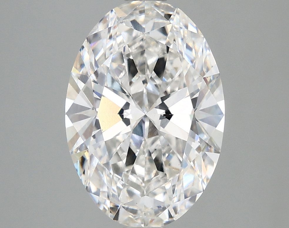 2.85 ct. oval Lab Grown Diamond front image