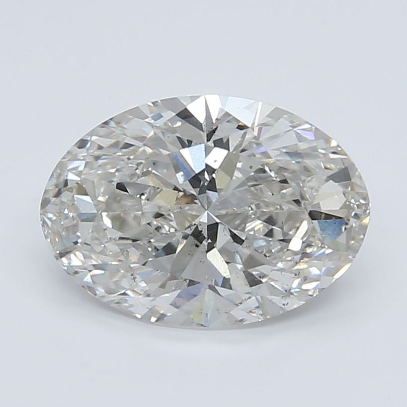 3.13 ct. oval Lab Grown Diamond front image
