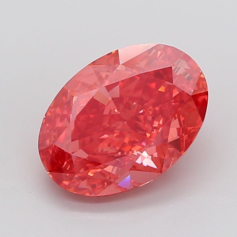 5.08 ct. oval Lab Grown Diamond front image