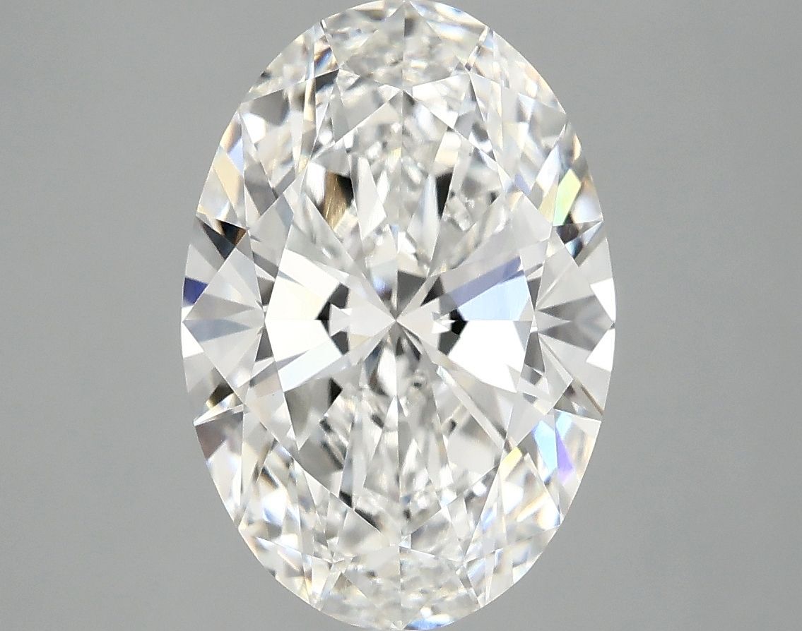 3.92 ct. oval Lab Grown Diamond front image