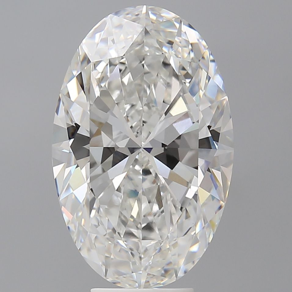 7.10 ct. oval Lab Grown Diamond front image
