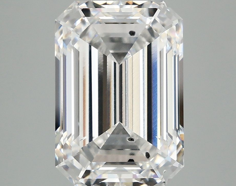 4.10 ct. emerald Lab Grown Diamond front image