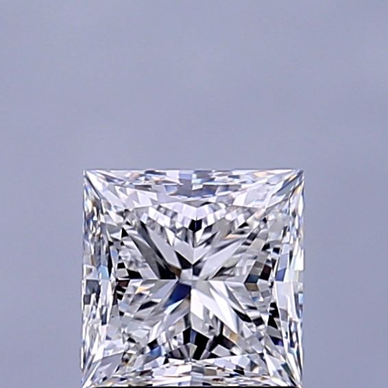 1.24 ct. princess Lab Grown Diamond front image