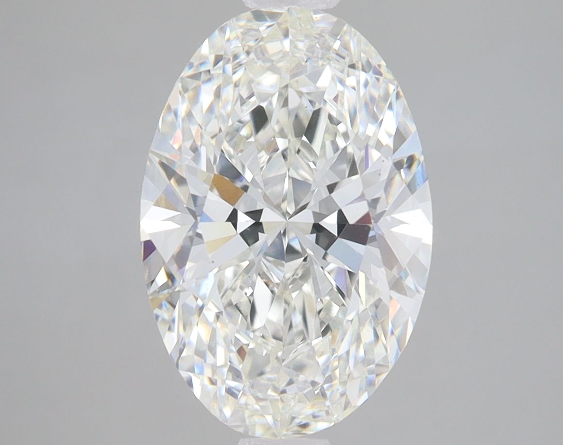 3.02 ct. oval Lab Grown Diamond front image