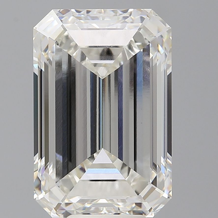 9.59 ct. emerald Lab Grown Diamond front image