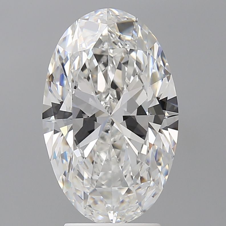3.58 ct. oval Lab Grown Diamond front image