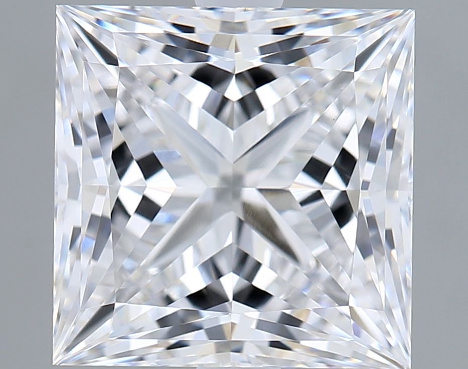 3.04 ct. princess Lab Grown Diamond front image