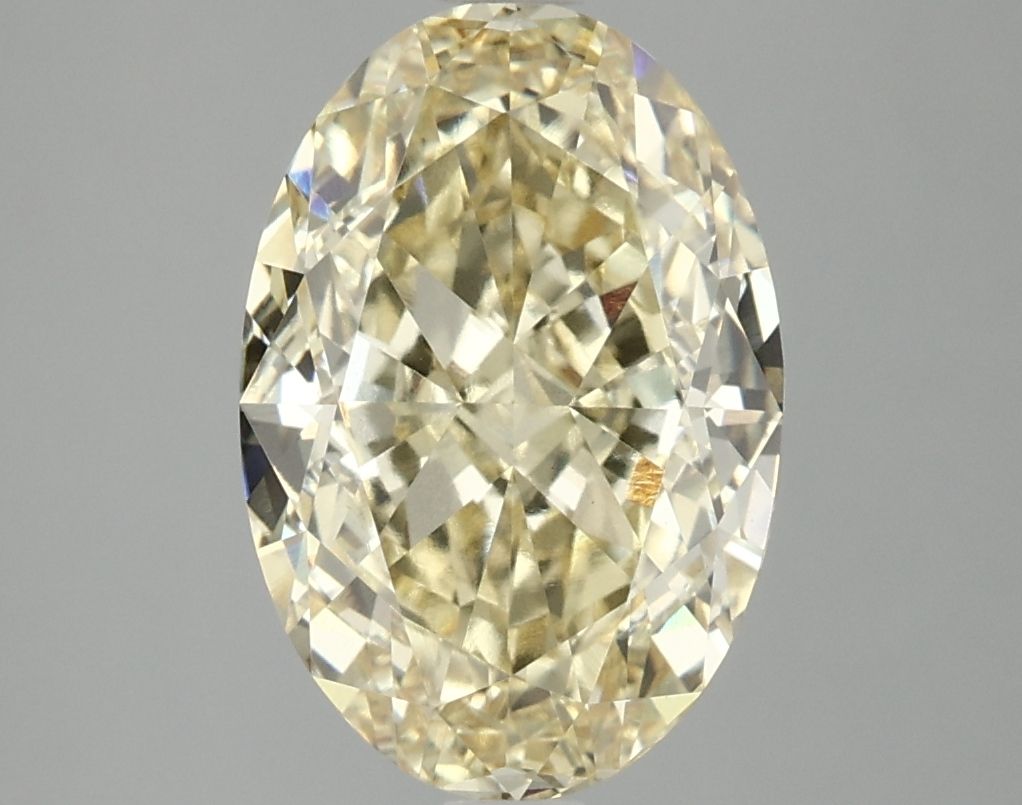 4.05 ct. oval Lab Grown Diamond front image