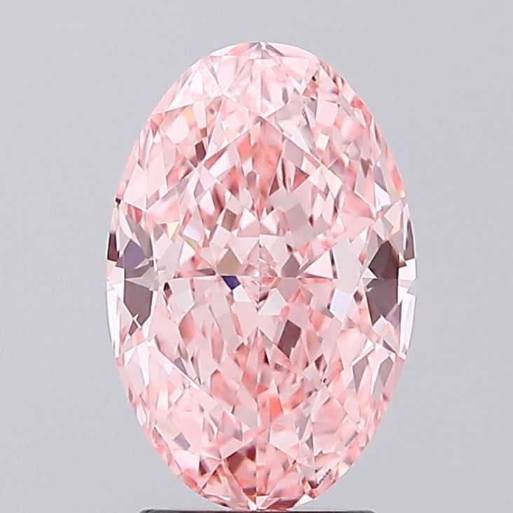 3.04 ct. oval Lab Grown Diamond front image