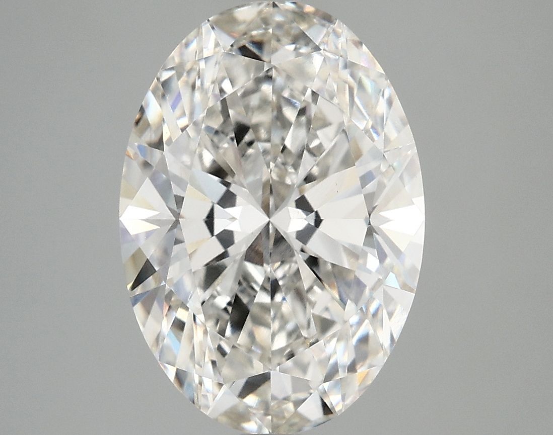 4.03 ct. oval Lab Grown Diamond front image