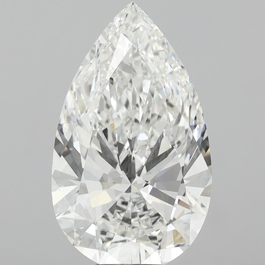 8.10 ct. pear Lab Grown Diamond front image
