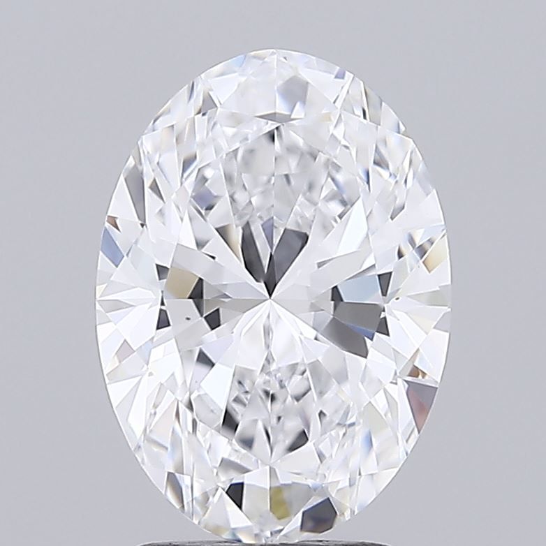 2.80 ct. oval Lab Grown Diamond front image