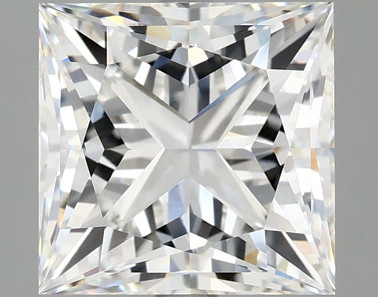 4.07 ct. princess Lab Grown Diamond front image