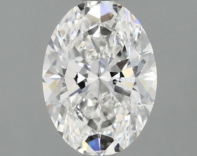 1.56 ct. oval Lab Grown Diamond front image
