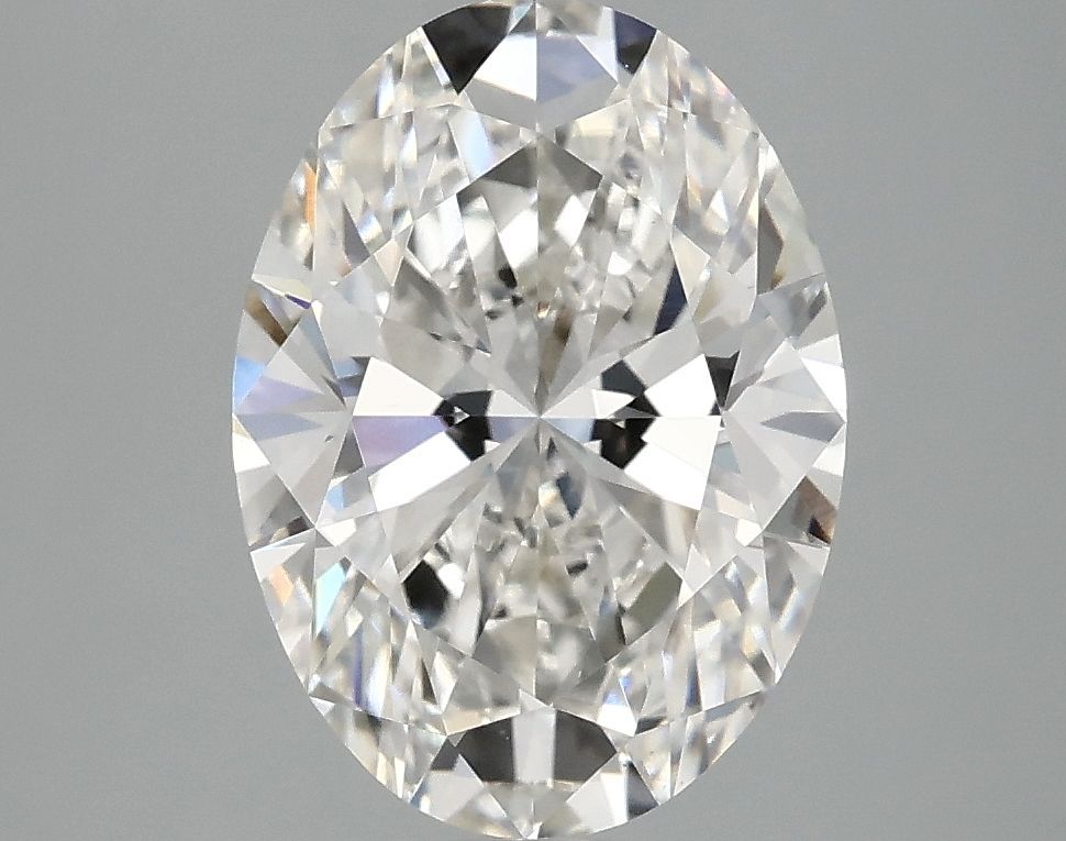 3.08 ct. oval Lab Grown Diamond front image