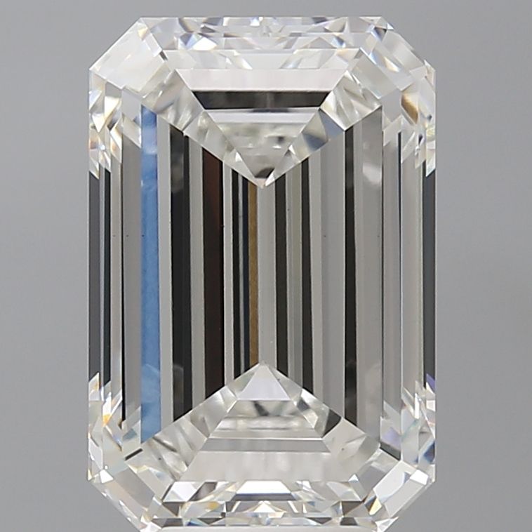 6.50 ct. emerald Lab Grown Diamond front image
