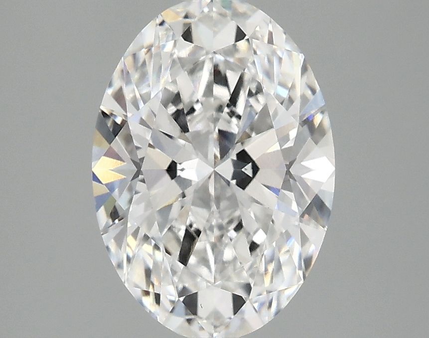2.10 ct. oval Lab Grown Diamond front image