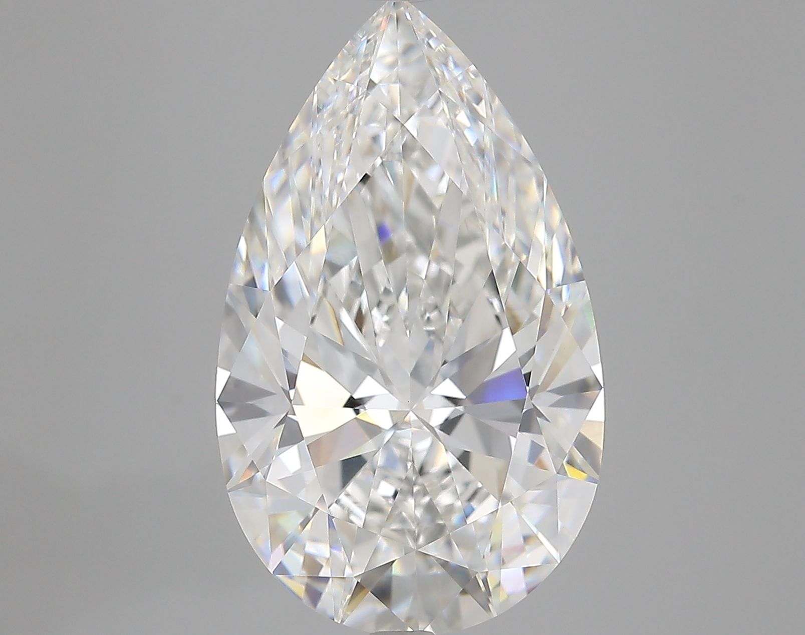 8.09 ct. pear Lab Grown Diamond front image