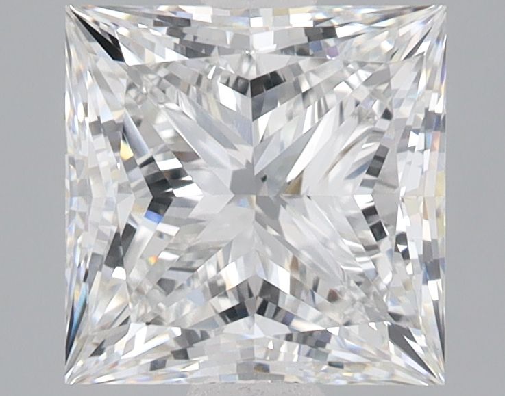 2.70 ct. princess Lab Grown Diamond front image
