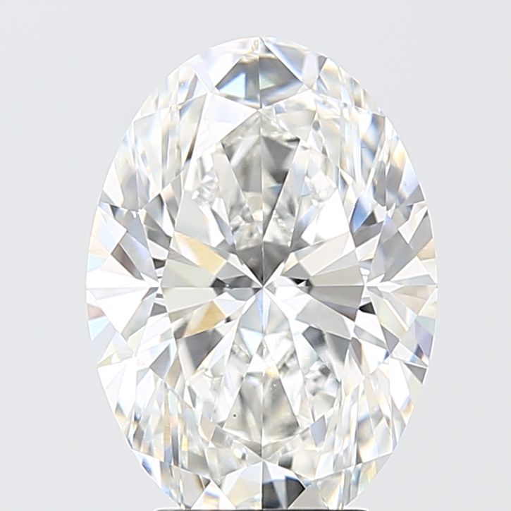 4.06 ct. oval Lab Grown Diamond front image