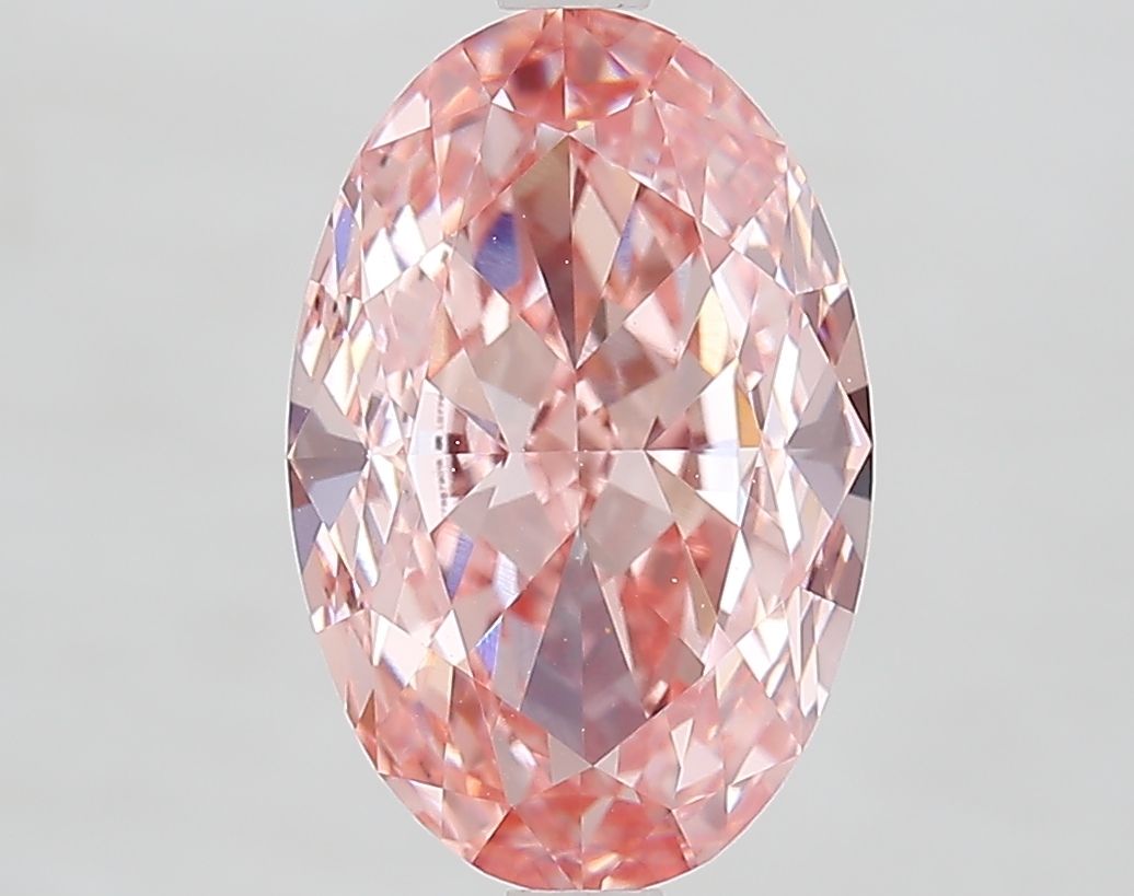 4.11 ct. oval Lab Grown Diamond front image