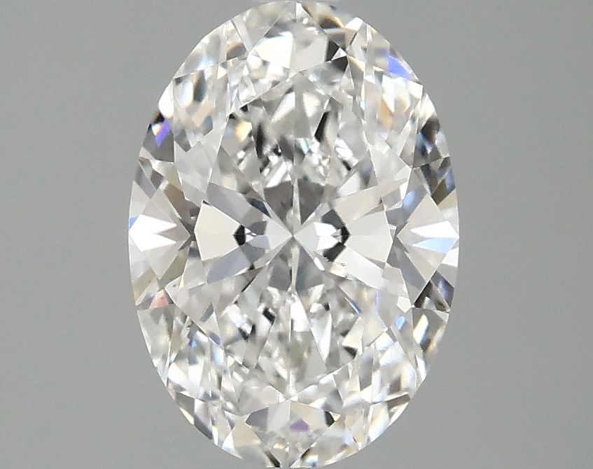 1.92 ct. oval Lab Grown Diamond front image