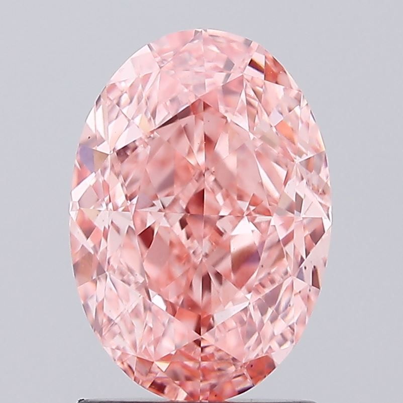 2.01 ct. oval Lab Grown Diamond front image