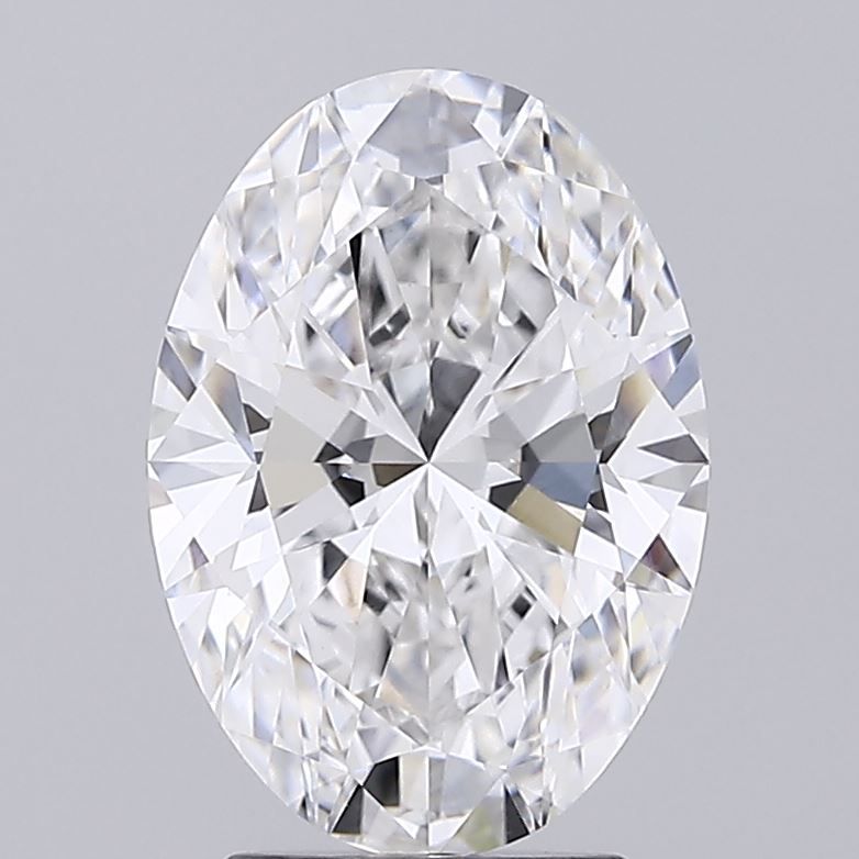 3.06 ct. oval Lab Grown Diamond front image