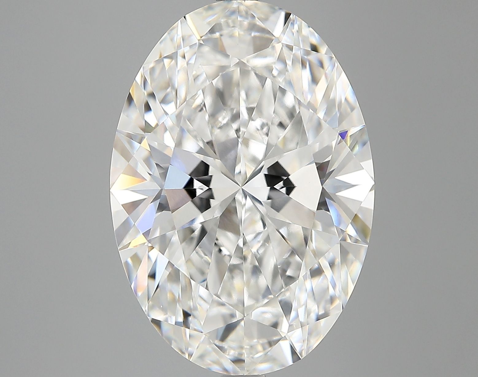 8.05 ct. oval Lab Grown Diamond front image