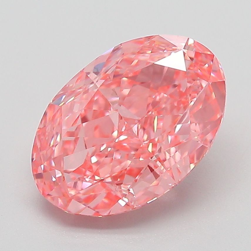 3.03 ct. oval Lab Grown Diamond front image