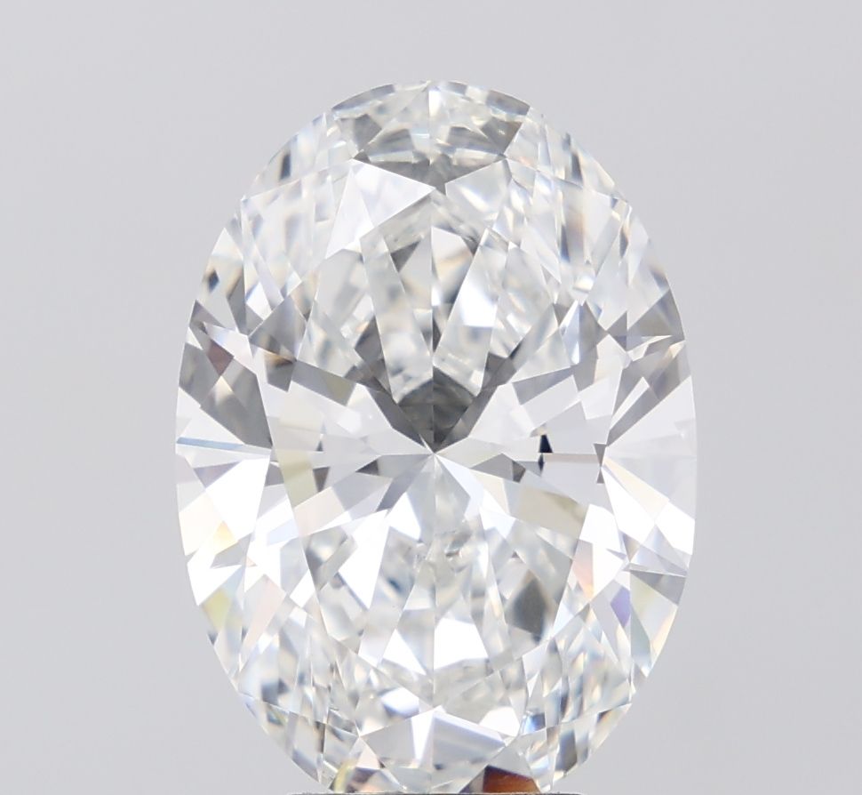 7.18 ct. oval Lab Grown Diamond front image