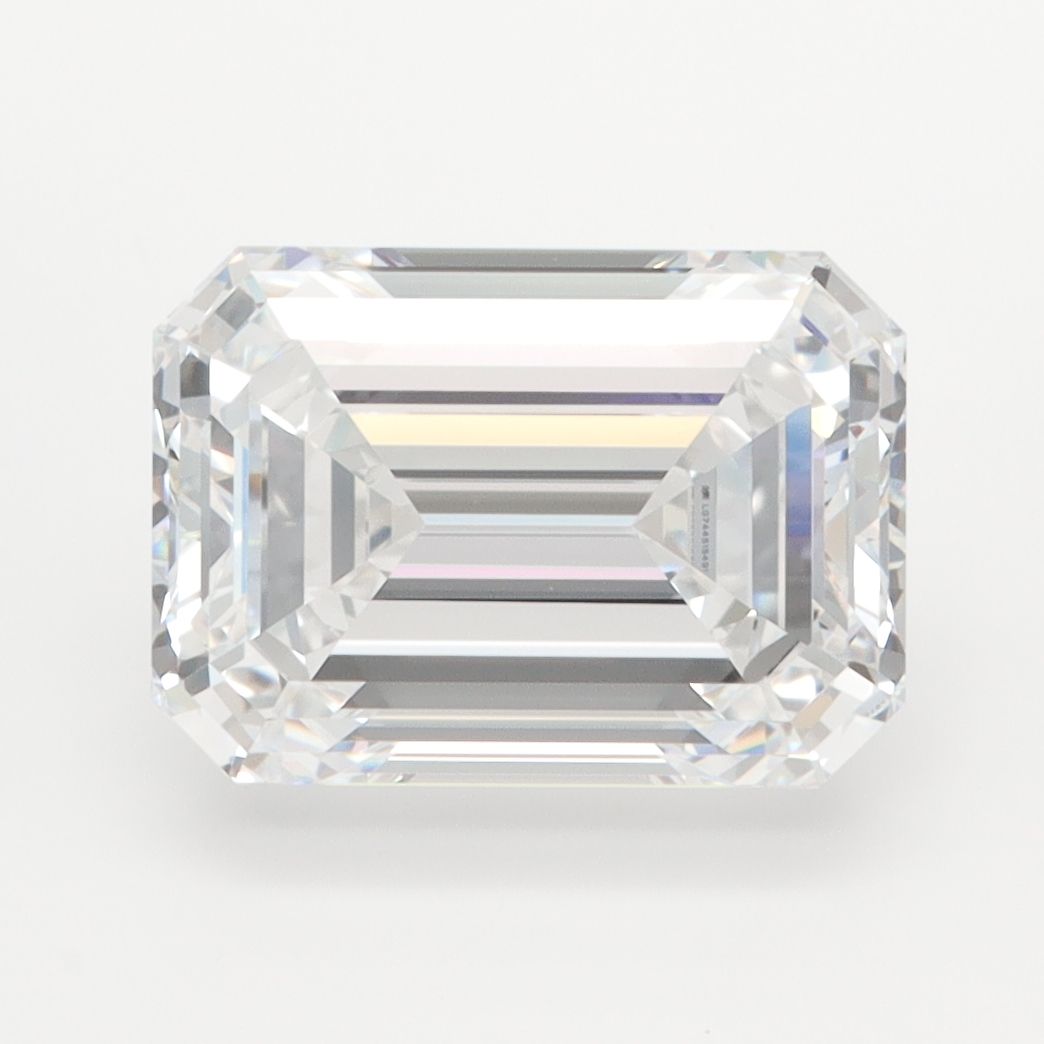 3.83 ct. emerald Lab Grown Diamond front image