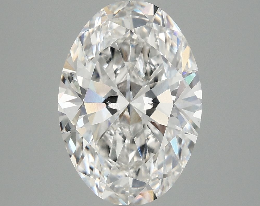 3.02 ct. oval Lab Grown Diamond front image