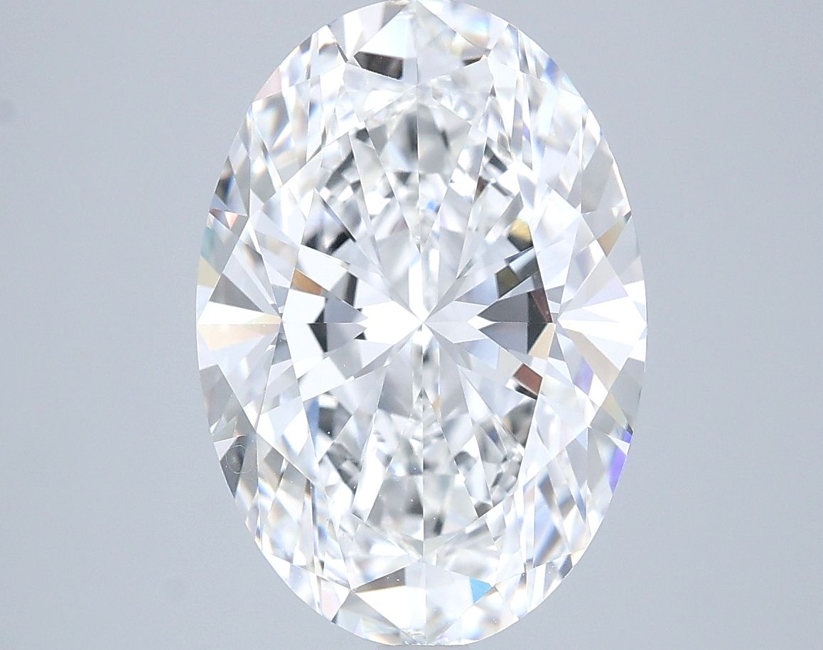 5.04 ct. oval Lab Grown Diamond front image