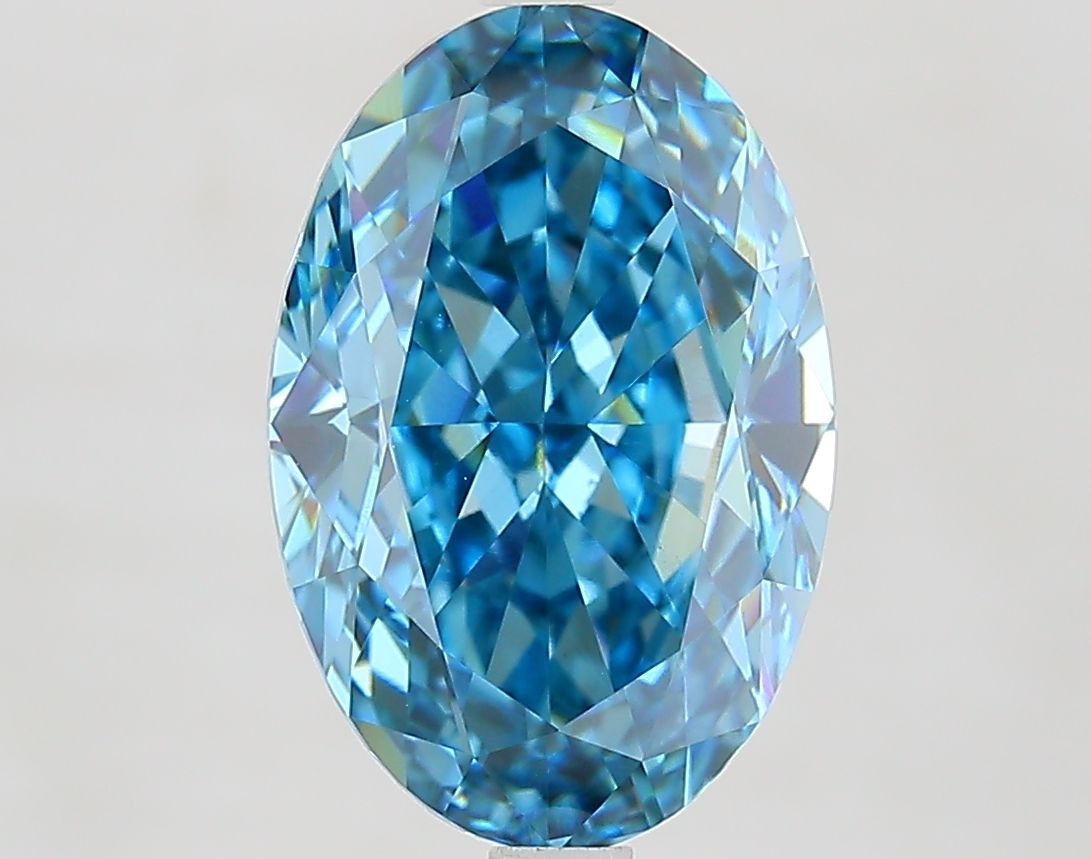 4.74 ct. oval Lab Grown Diamond front image
