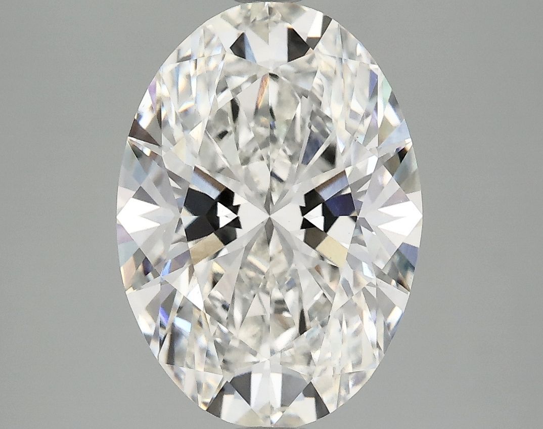 3.93 ct. oval Lab Grown Diamond front image