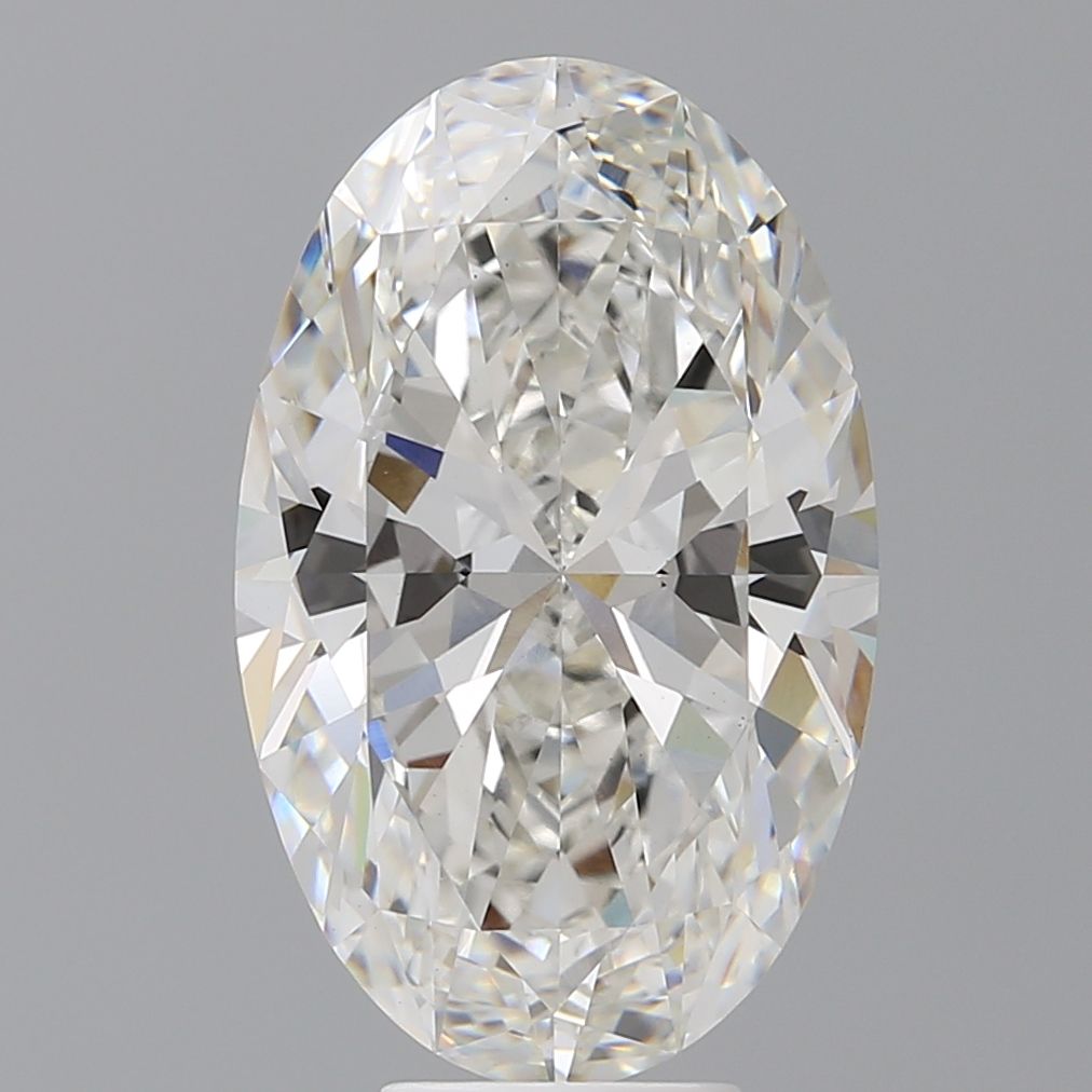 7.60 ct. oval Lab Grown Diamond front image