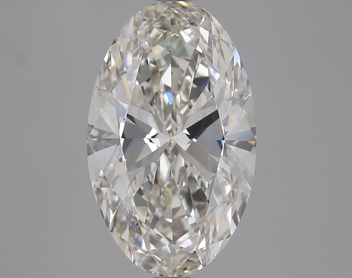 4.87 ct. oval Lab Grown Diamond front image