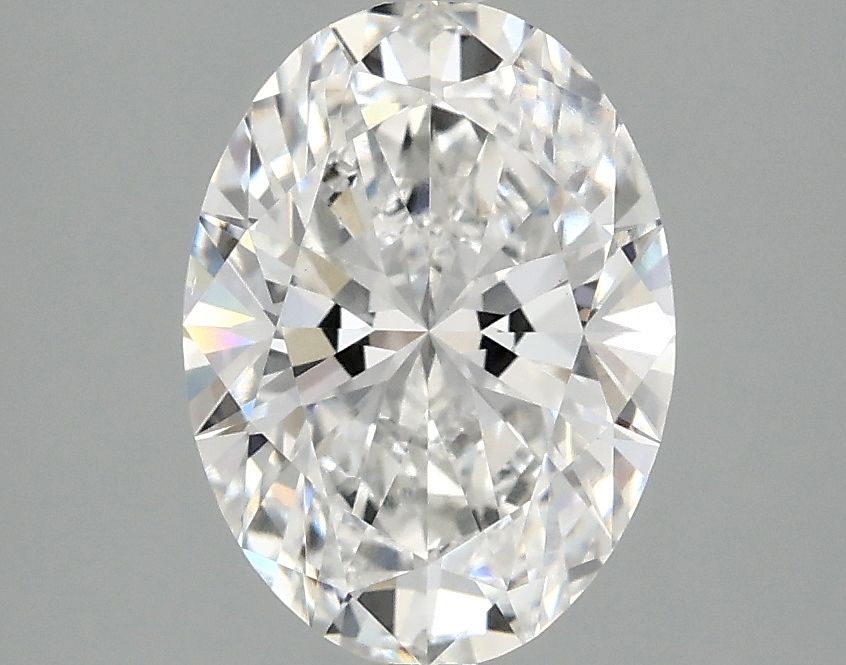 2.09 ct. oval Lab Grown Diamond front image